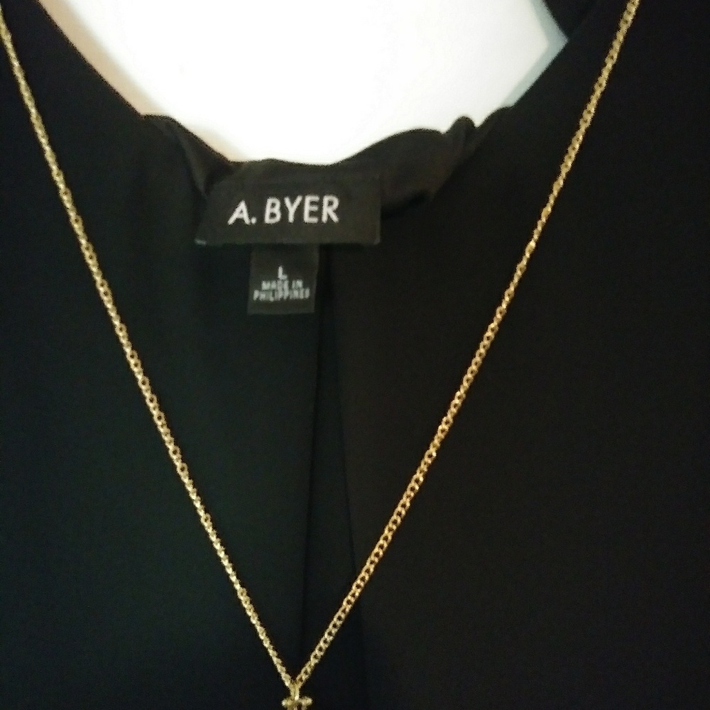 A. Byers Black dress